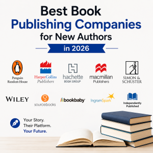 Best Book Publishing Companies for New Authors in 2026