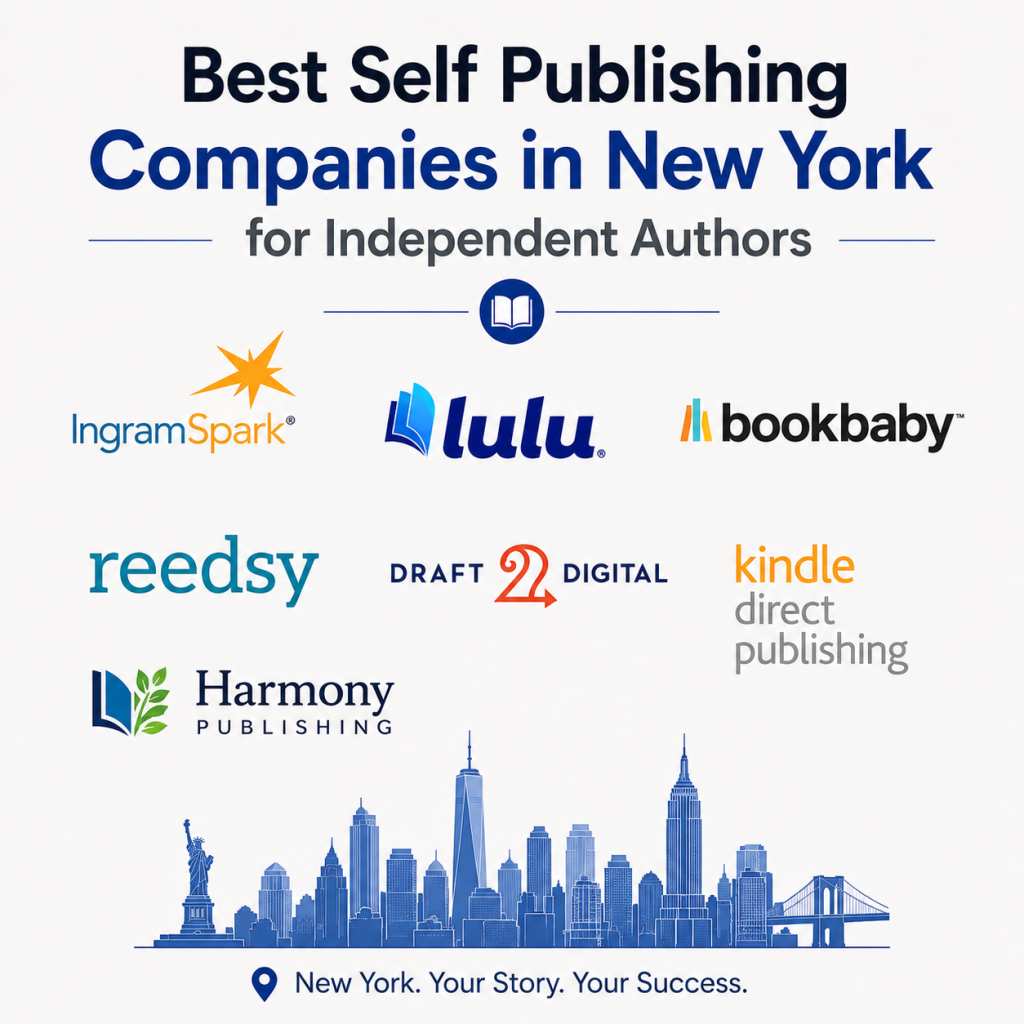Best Self Publishing Companies in New York for Independent Authors